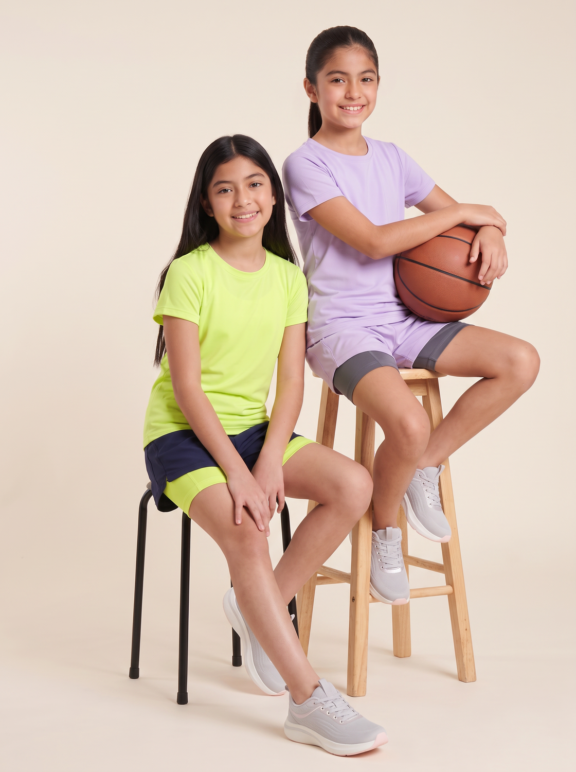 Vibe Shorts (NAVY BLUE/PURPLE) PACK OF 2