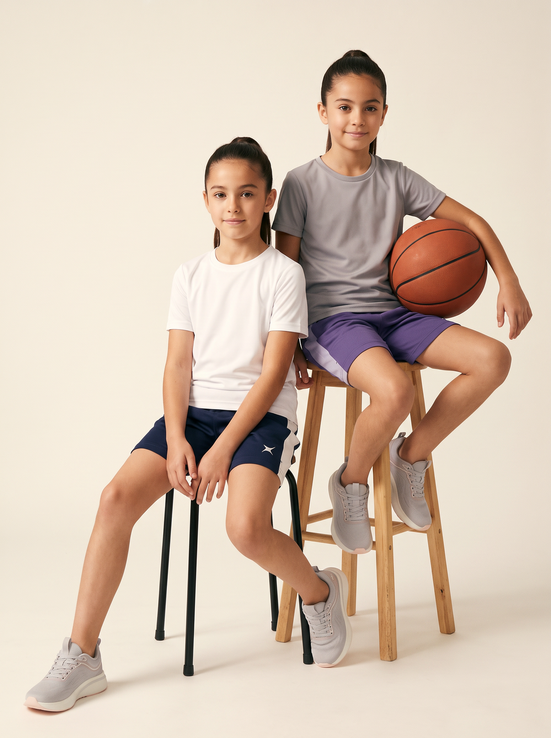 Ace Shorts (NAVY/LAVENDER) PACK OF 2