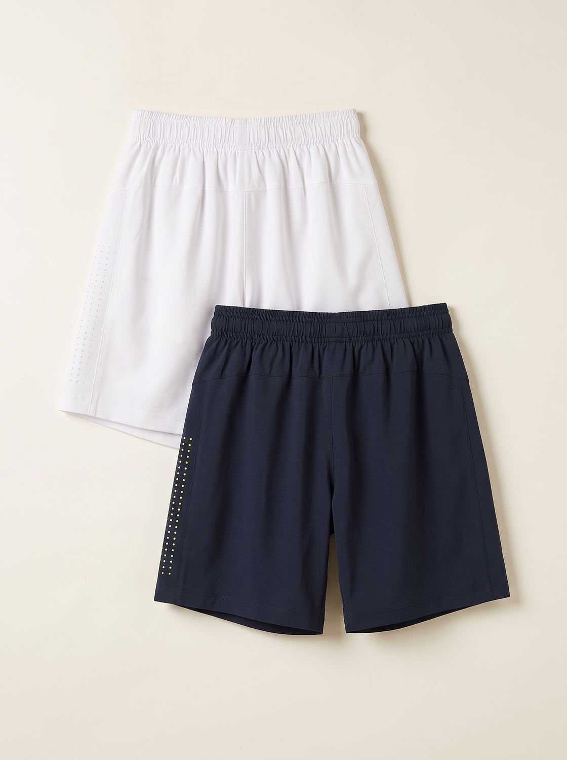 Urban X Shorts (WHITE/NAVY BLUE) PACK OF 2