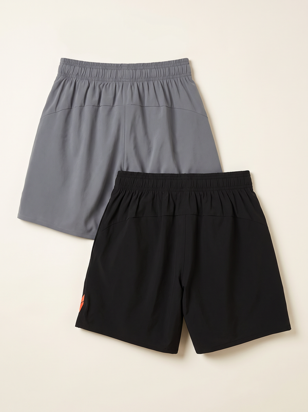 Neo Shorts (DARK GREY/BLACK) PACK OF 2