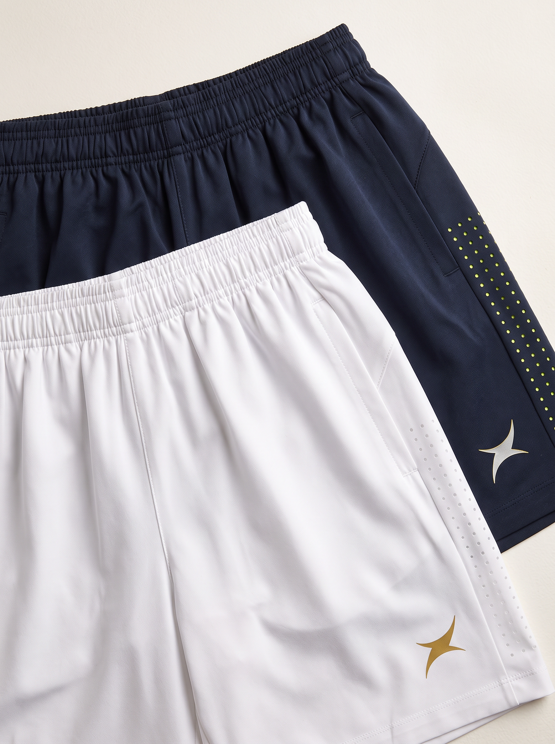 Urban X Shorts (WHITE/NAVY BLUE) PACK OF 2