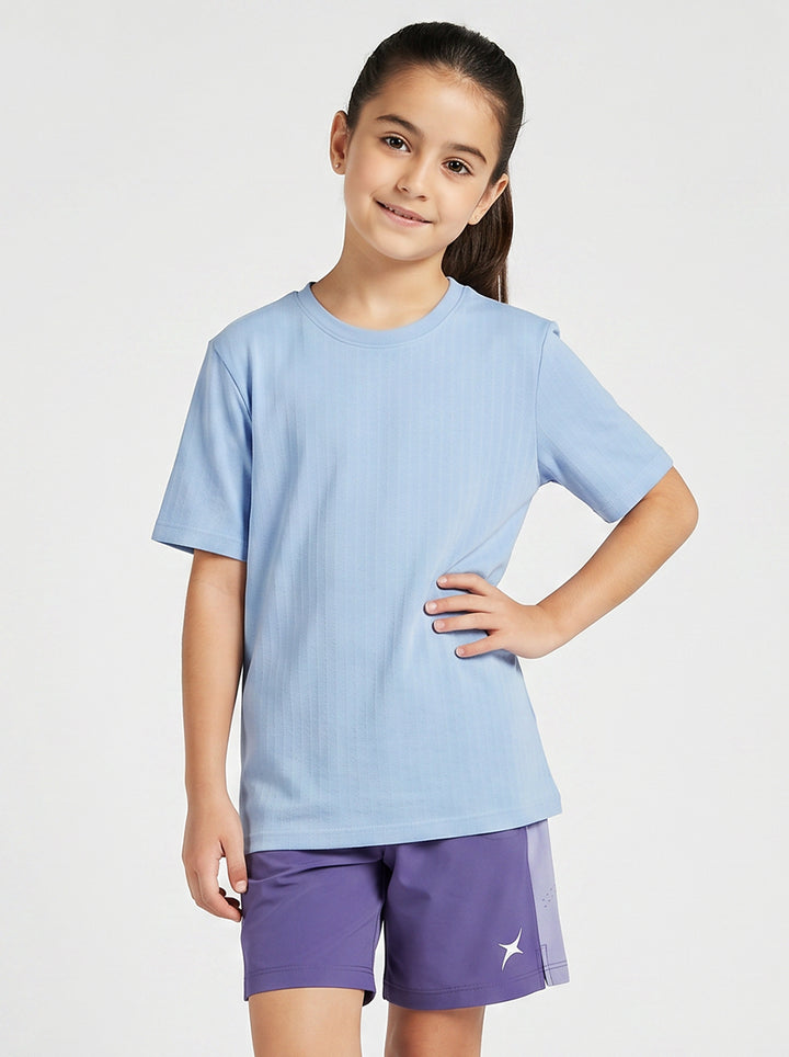 Girls Velocity Seamless Activewear T-shirt