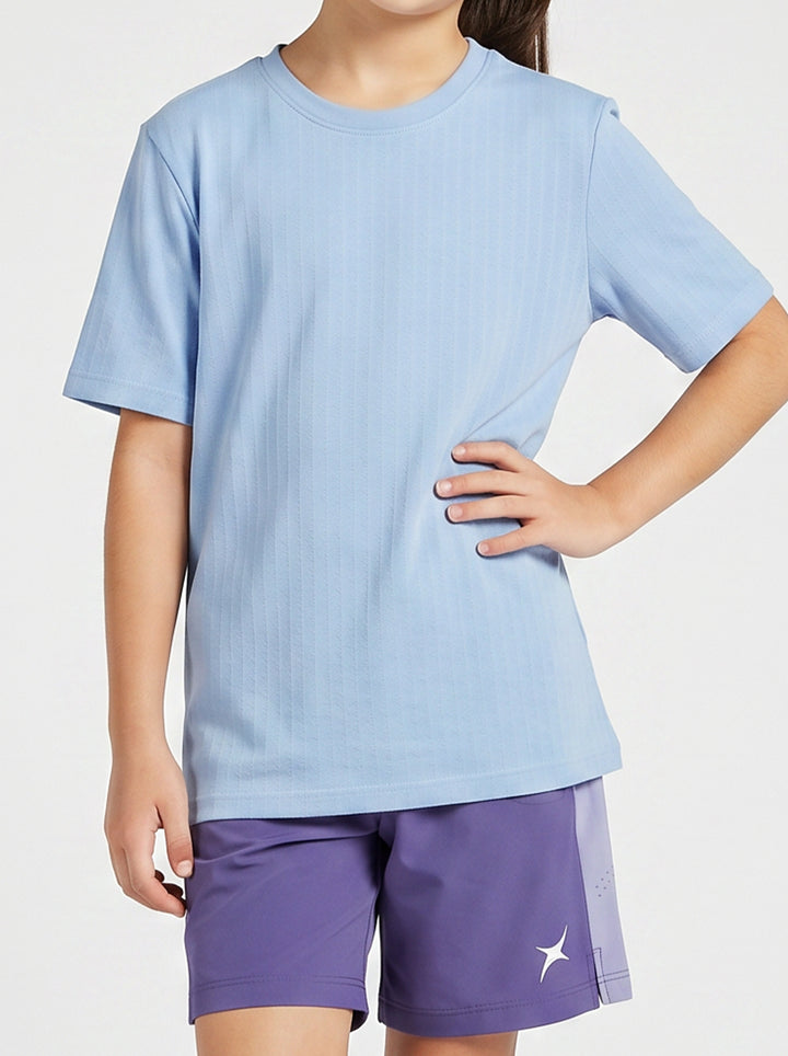 Girls Velocity Seamless Activewear T-shirt