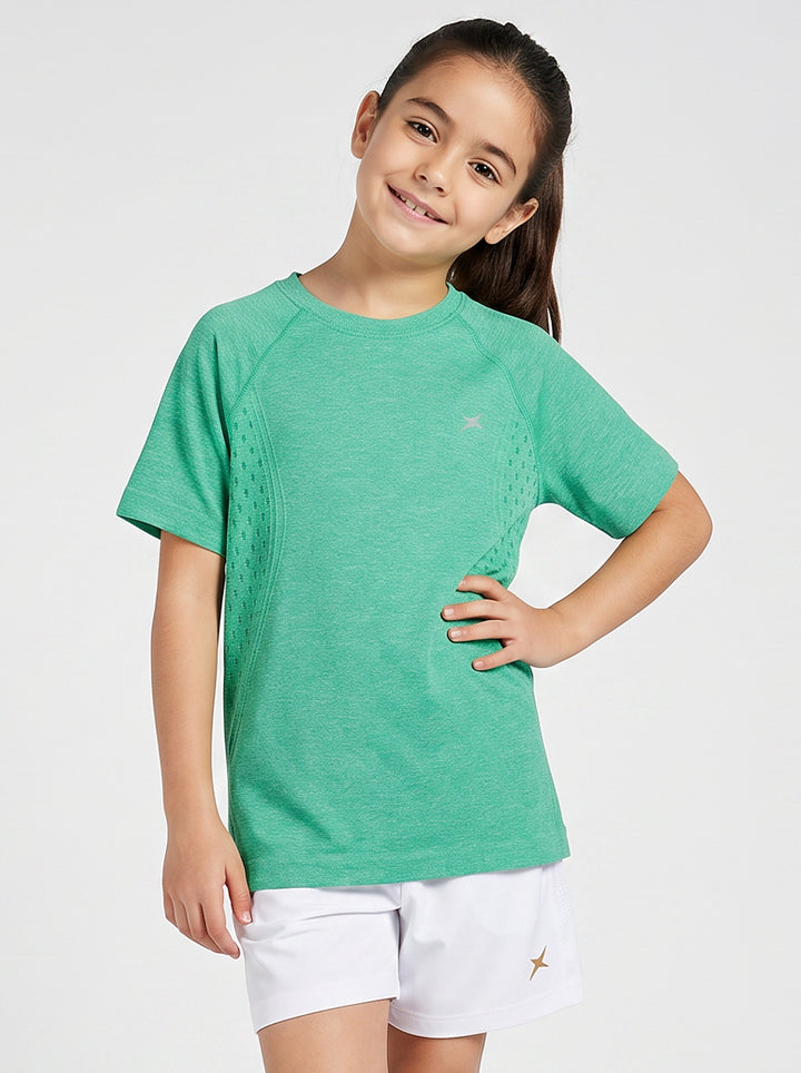 Girls Cloud fit Seamless Activewear T-shirt