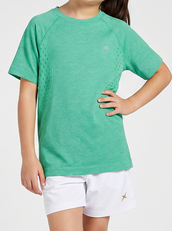 Girls Cloud fit Seamless Activewear T-shirt