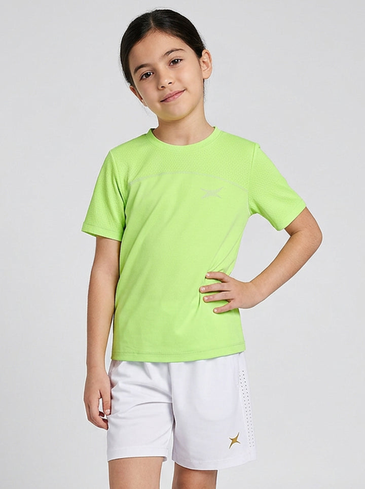 Girls Aero Vibe Seamless Activewear T-shirt